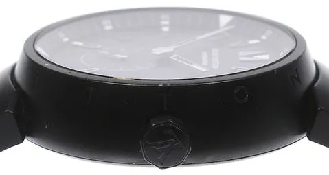 Louis Vuitton Q1D22 41mm Stainless steel Black 4