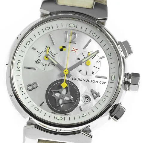 Louis Vuitton Q132C 34mm Stainless steel White