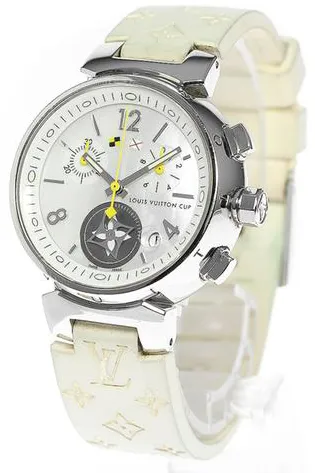 Louis Vuitton Q132C 34mm Stainless steel White 2