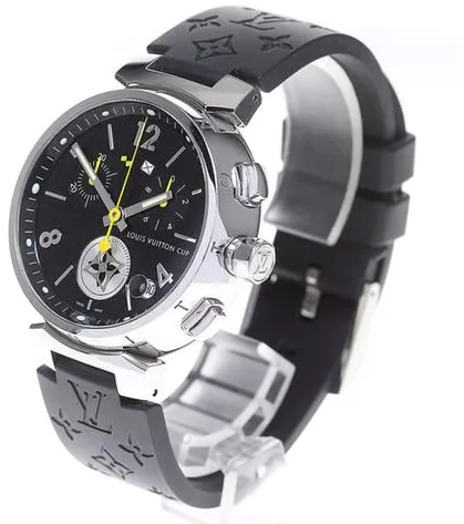 Louis Vuitton Q11BG 39mm Stainless steel Black 1