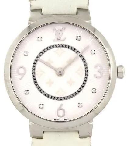 Louis Vuitton Q1E01 39mm Silver