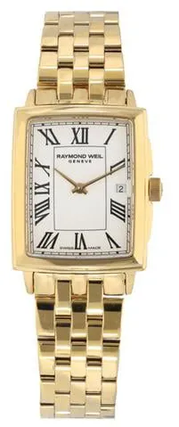 Raymond Weil Toccata 5925 22.5mm Gold-plated White