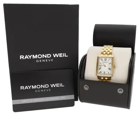 Raymond Weil Toccata 5925 22.5mm Gold-plated White 3