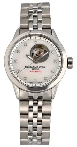 Raymond Weil Freelancer 2410 29mm Stainless steel Mother-of-pearl