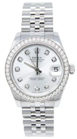 Rolex Datejust 31 178384 31mm White gold Silver 1