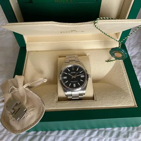 Rolex Oyster Perpetual 41 124300 41mm Stainless steel Black 15