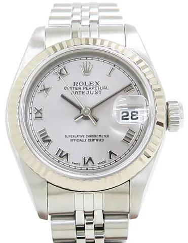 Rolex Lady-Datejust 79174 26mm Yellow gold and Stainless steel Silver