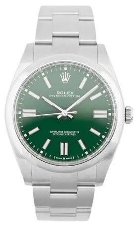 Rolex Oyster Perpetual 41 124300 41mm Stainless steel Green