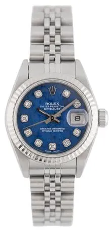 Rolex Datejust 79174G 26mm Yellow gold and Stainless steel Blue