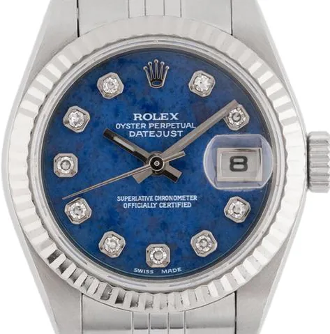 Rolex Datejust 79174G 26mm Yellow gold and Stainless steel Blue 1