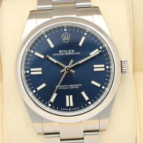 Rolex Oyster Perpetual 41 124300 41mm Stainless steel Blue