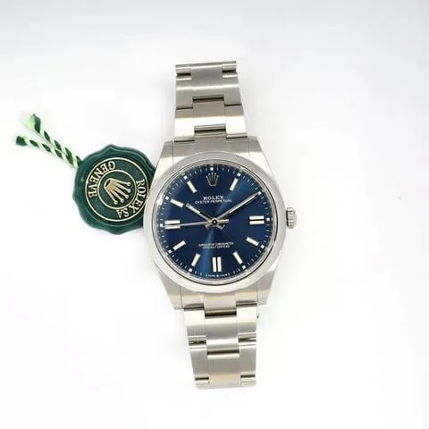 Rolex Oyster Perpetual 41 124300 41mm Stainless steel Blue 3