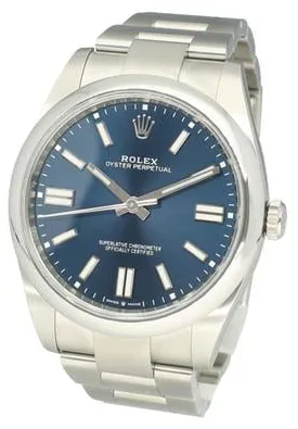 Rolex Oyster Perpetual 41 124300 41mm Stainless steel Blue 6