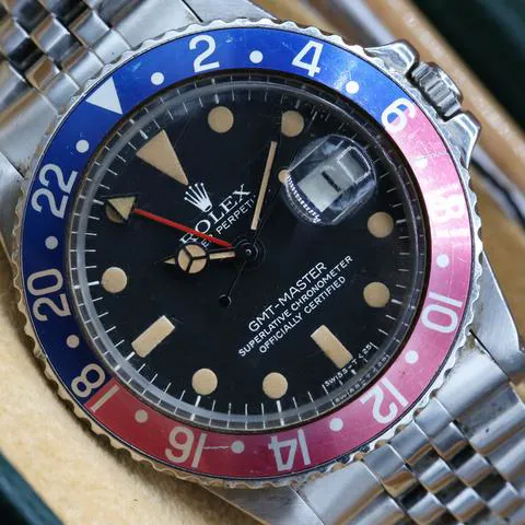 Rolex GMT-Master 1675 40mm Stainless steel Black 1