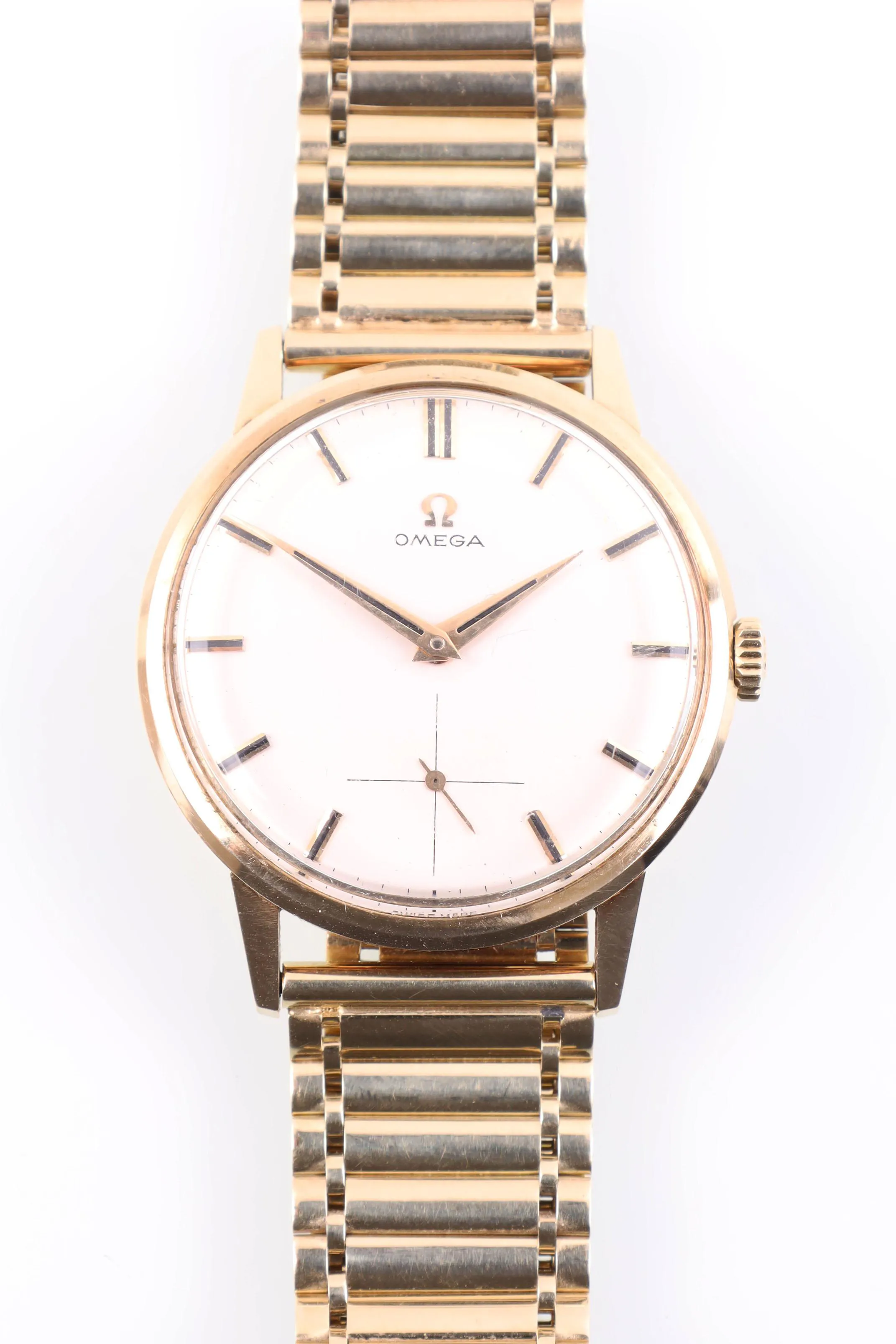 Omega 14715-1 34mm Yellow gold Sand coloured