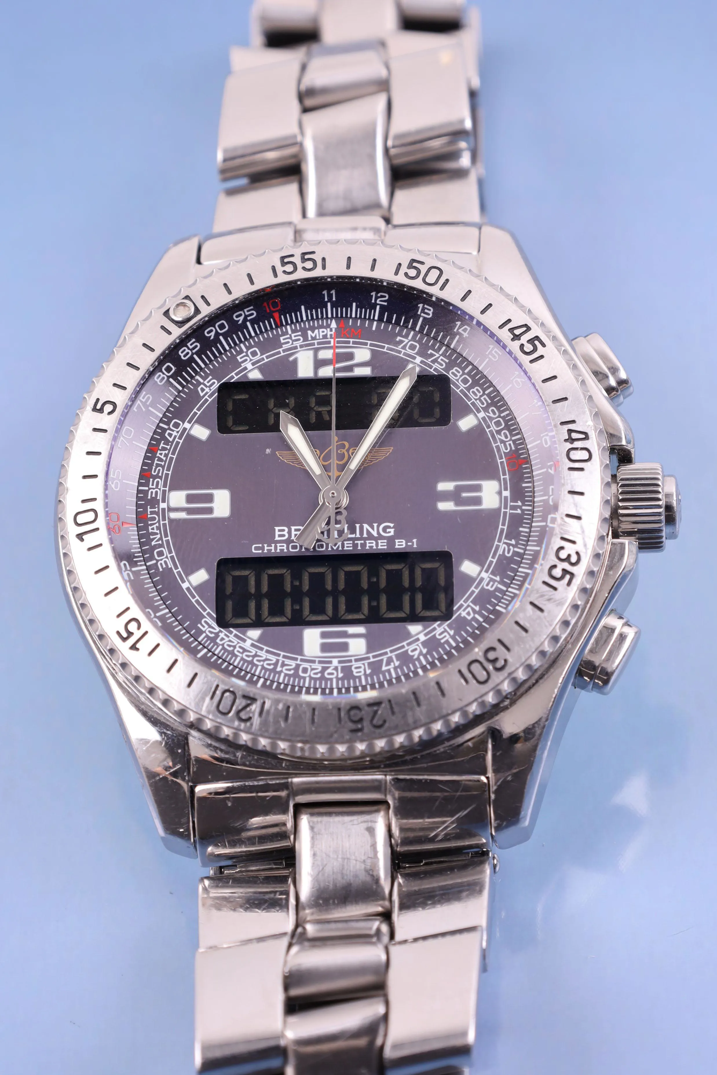 Breitling B-1 A78362 43mm Stainless steel Black