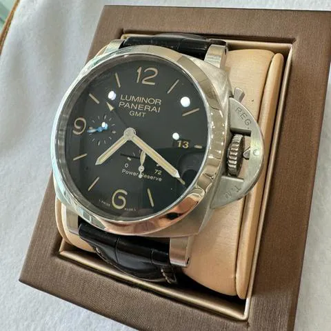 Panerai Luminor 1950 3 Days GMT Power  PAM 01321 44mm Stainless steel Black 1