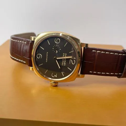 Panerai Radiomir 1940 PAM 00573 45mm Rose gold Brown 3