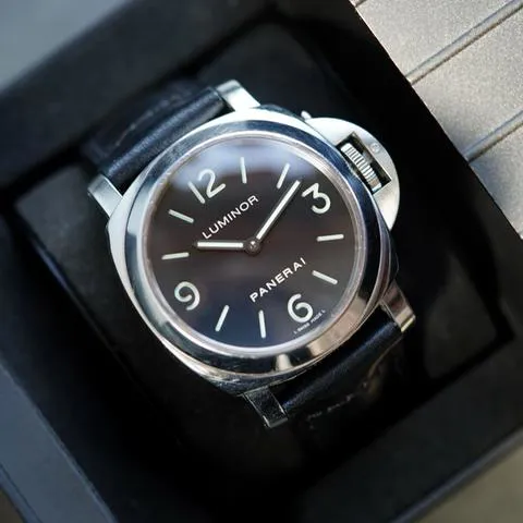 Panerai Luminor Base PAM 00112 44mm Stainless steel Black