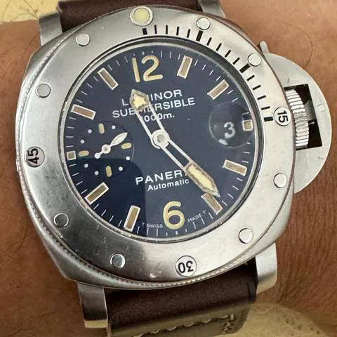 Panerai Submersible PAM 00087 44mm Stainless steel Blue 8