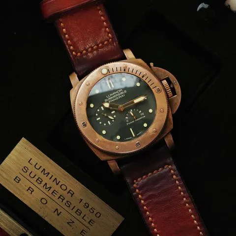 Panerai Submersible PAM 00507 47mm Bronze Green