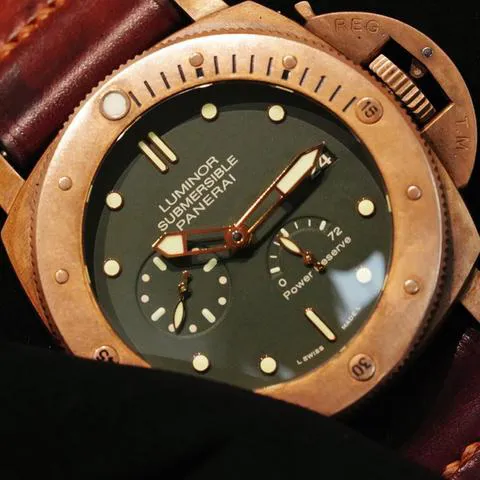 Panerai Submersible PAM 00507 47mm Bronze Green 2