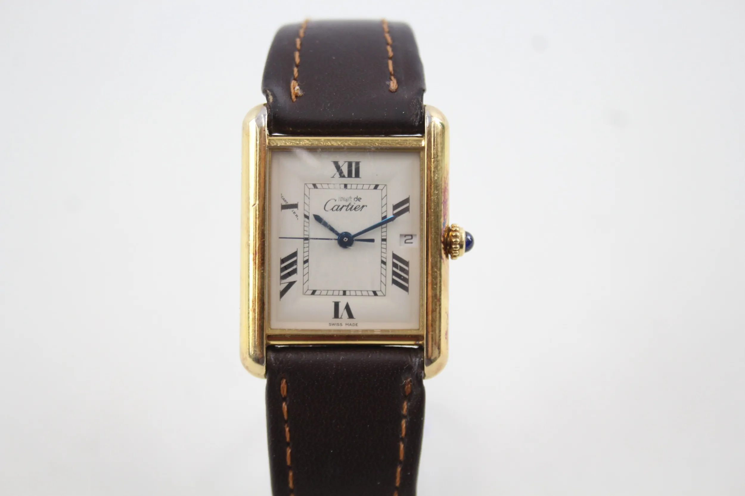 Cartier Tank Gold-plated silver