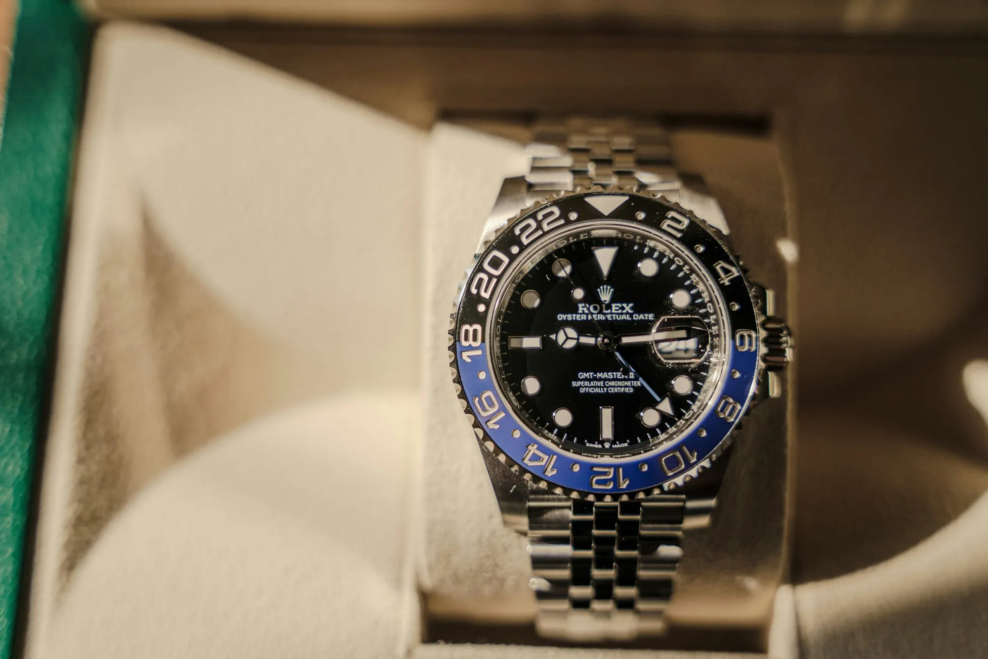 Rolex GMT-Master II 126710BLNR 40mm Stainless steel Black