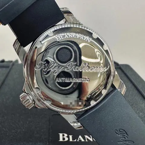 Blancpain Fifty Fathoms 5015-1130-52 45mm Stainless steel Black 5