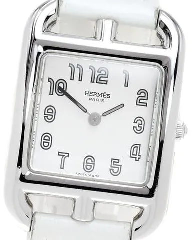 Hermès Cape Cod CC1.210 23mm Stainless steel White