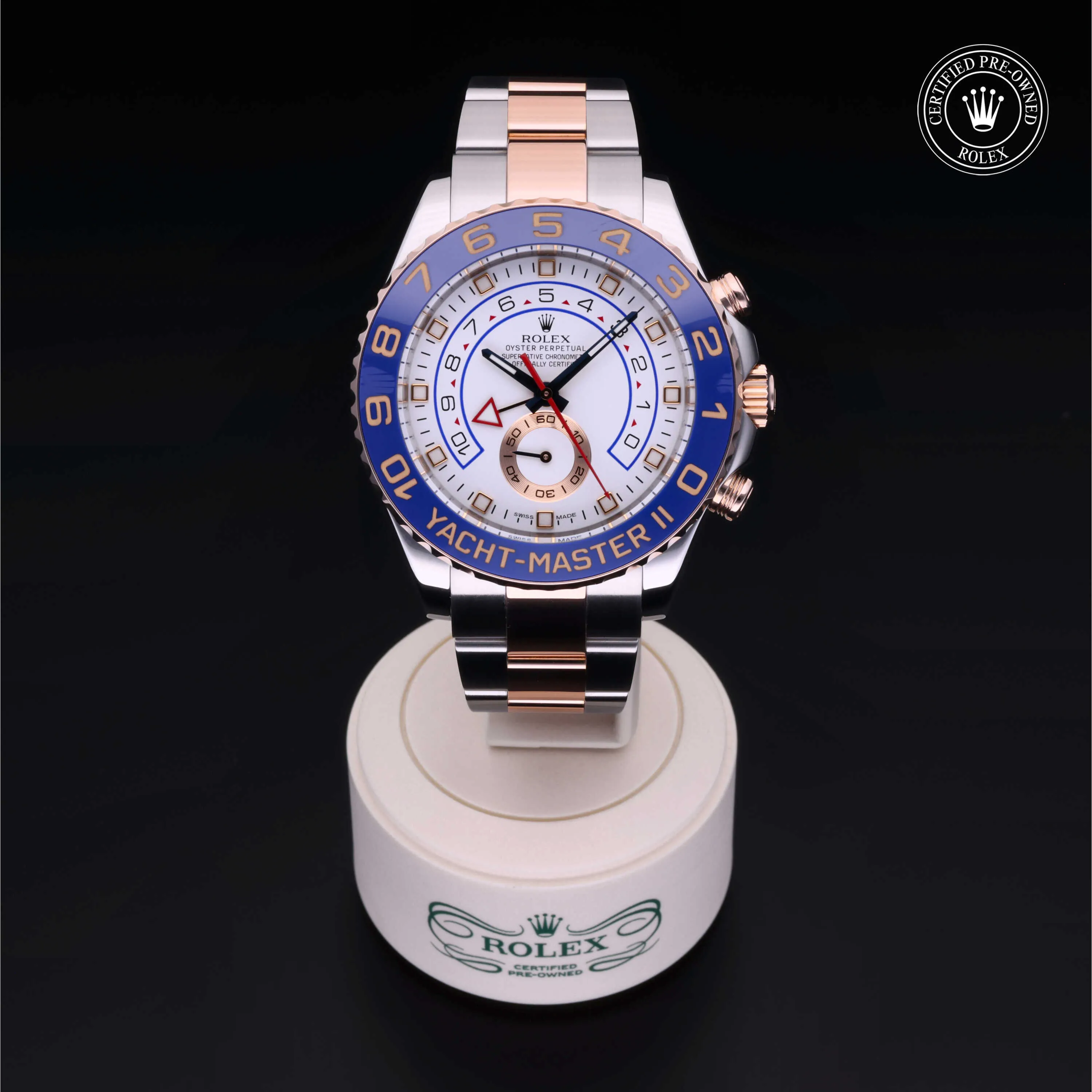 Rolex Yacht-Master II 116681 44mm Oystersteel and Everose gold White 1