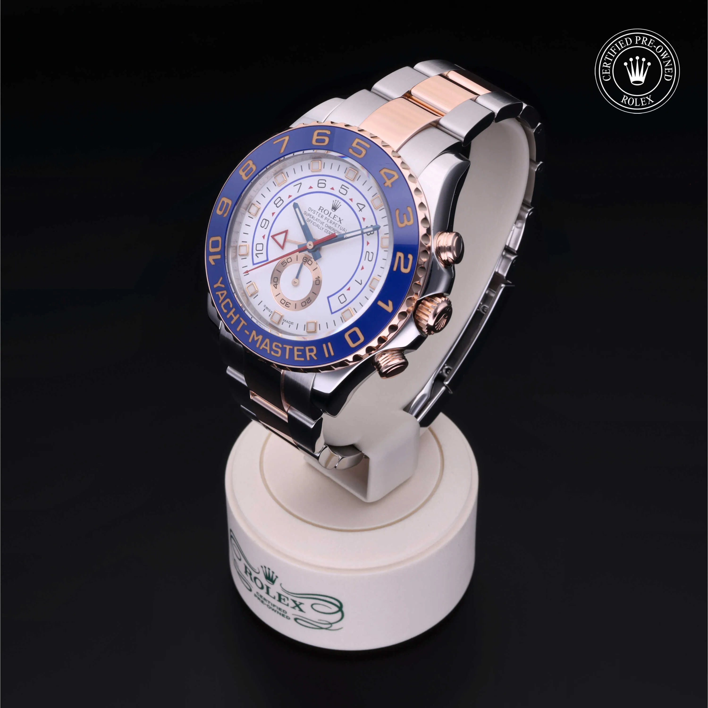 Rolex Yacht-Master II 116681 44mm Oystersteel and Everose gold White 2