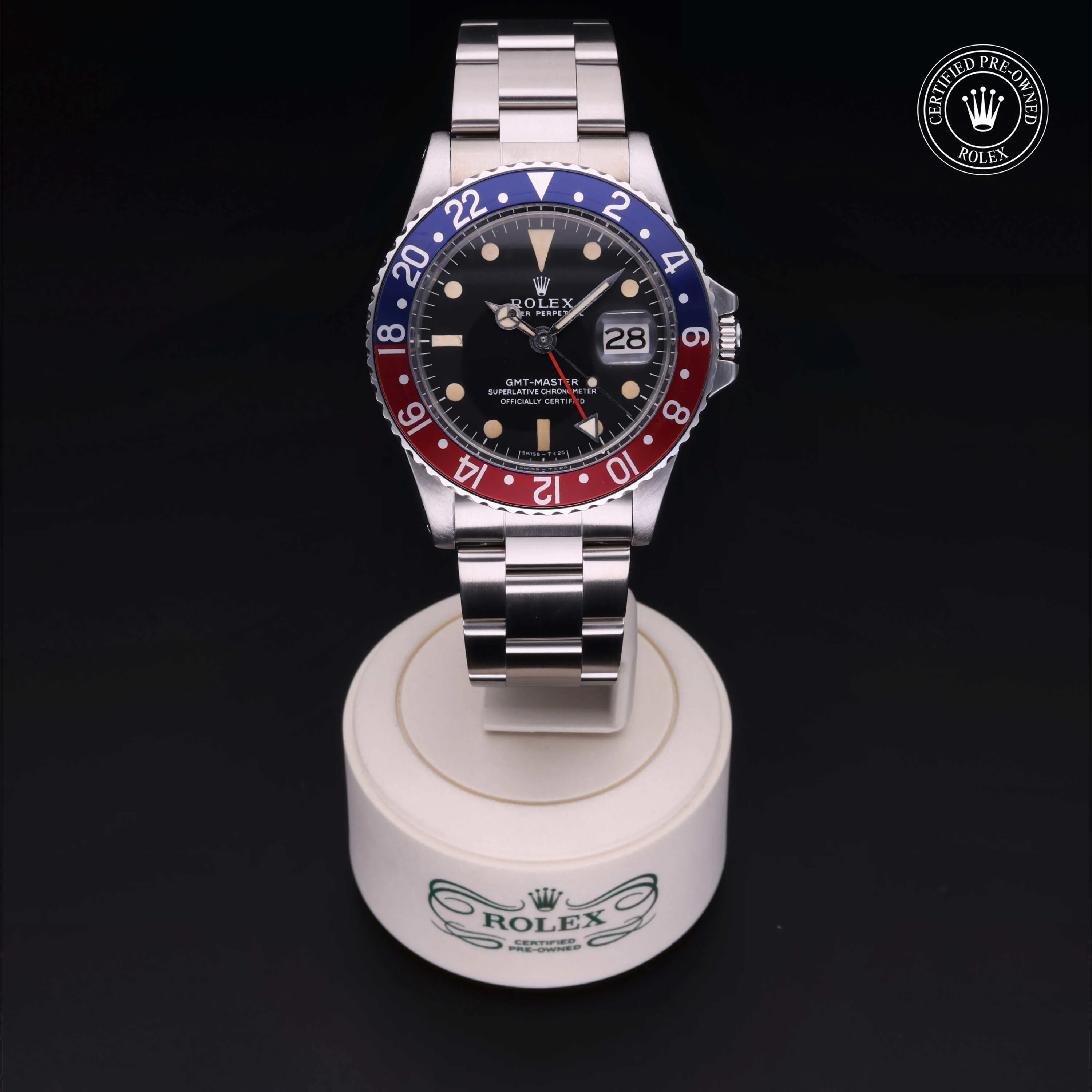 Rolex GMT-Master 16750 40mm Oystersteel Black 1