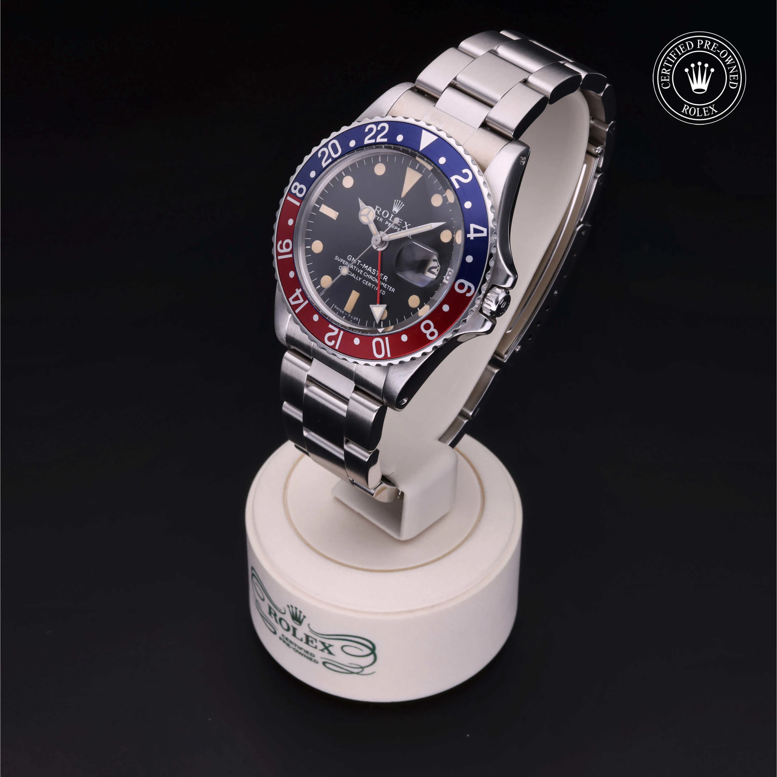 Rolex GMT-Master 16750 40mm Oystersteel Black 2