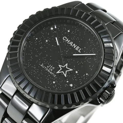 Chanel J12 H7989 38mm Stainless steel Black