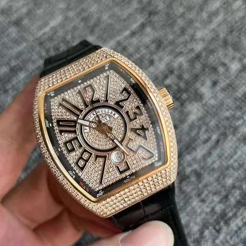 Franck Muller Vanguard V 45 SC DT 44mm Rose gold 2