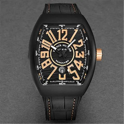 Franck Muller Vanguard 45SCBLKBLKGLD-1 45mm Titanium Black 3