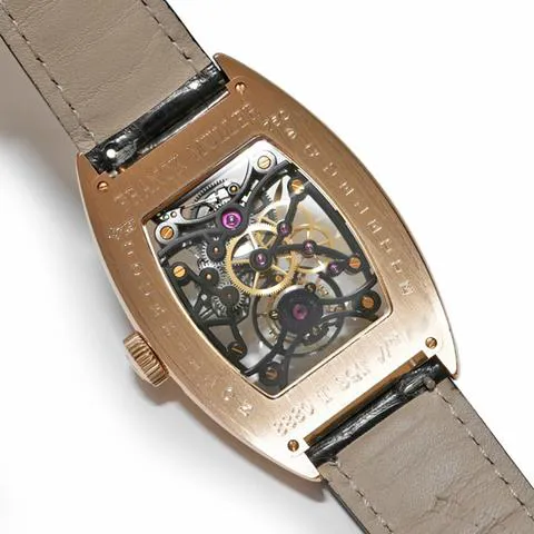 Franck Muller Cintree Curvex 8880TSQT 55.5mm Rose gold Skeletonized 3