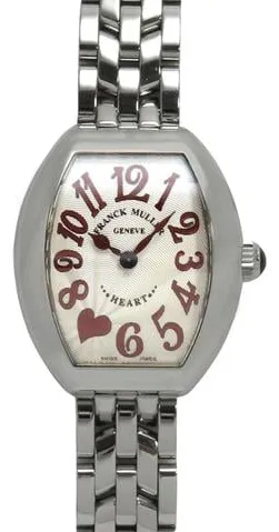 Franck Muller Heart 5002SQZC7HJ 26mm Stainless steel Silver