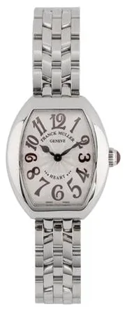 Franck Muller Heart 5002SQZJA 26mm Stainless steel Silver