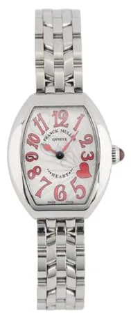 Franck Muller Heart 5002SQZC4H 26mm Stainless steel Silver