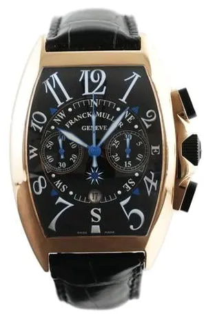 Franck Muller Mariner 9080 CC AT DT MAR 43.3mm Rose gold Black