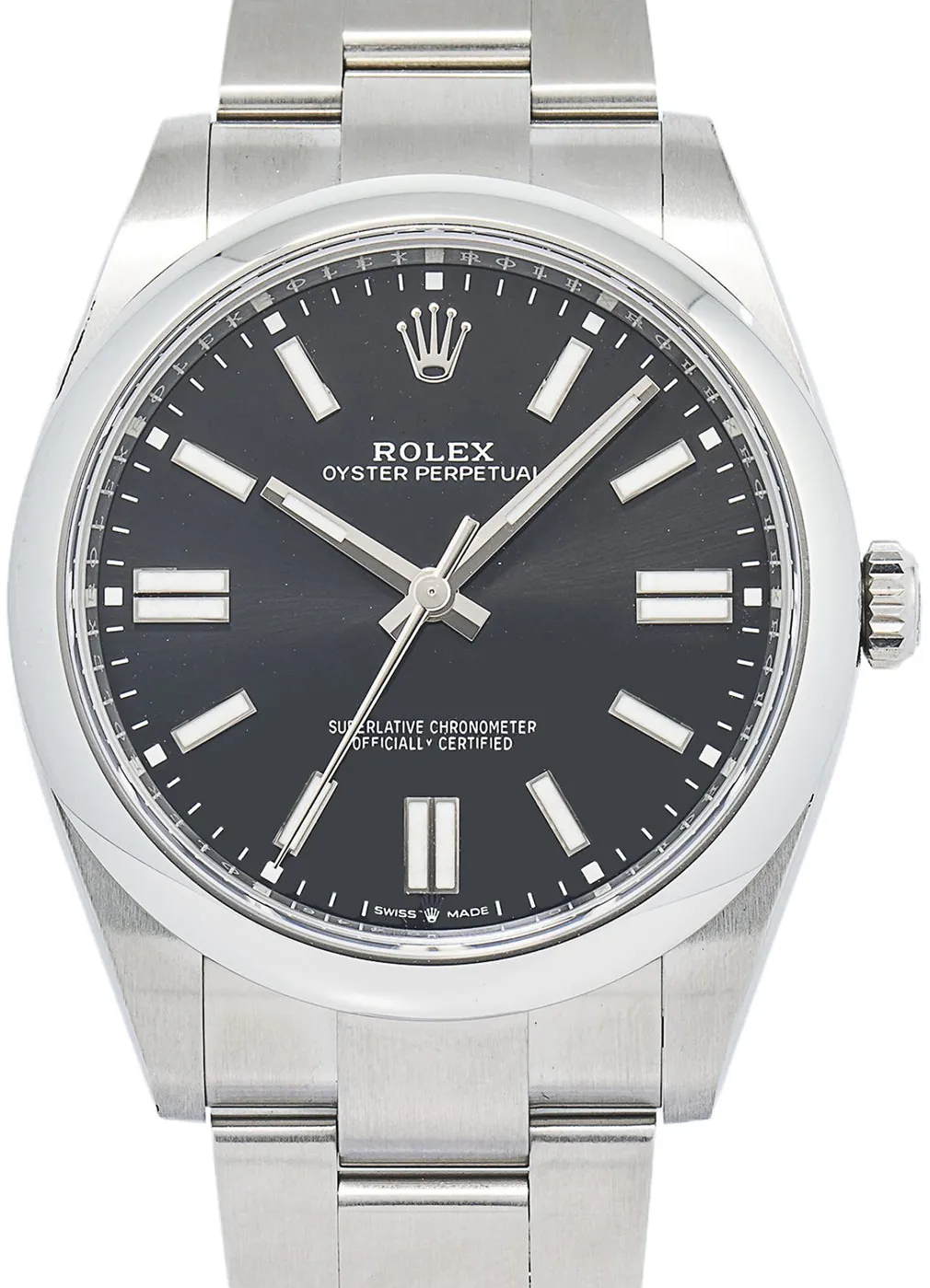 Rolex Oyster Perpetual 41 124300 41mm Stainless steel Black 1