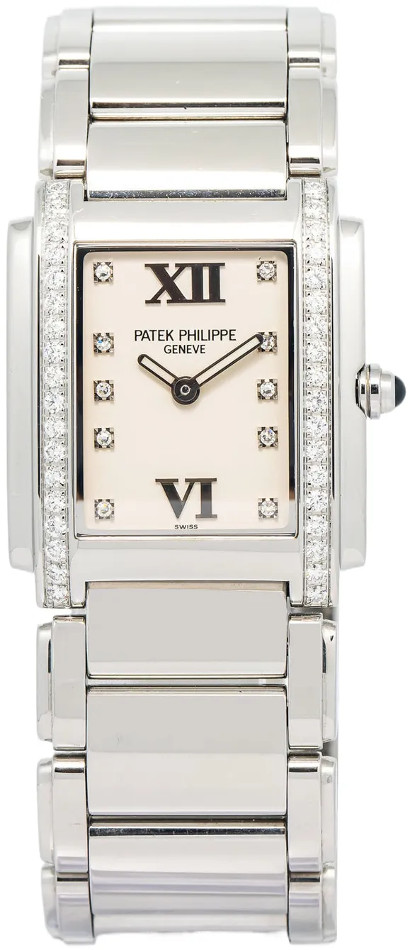 Patek Philippe Twenty~4 4910/010 25mm Stainless steel Cream