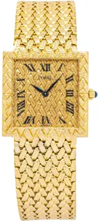 Piaget 9133 P5 18k yellow gold Champagne