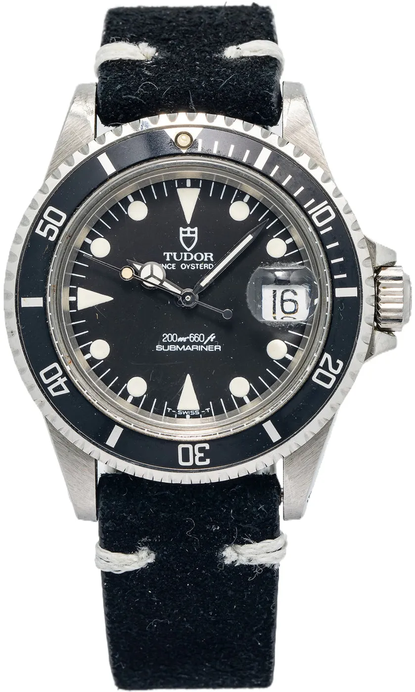 Tudor Submariner 79090 40mm Stainless steel Black