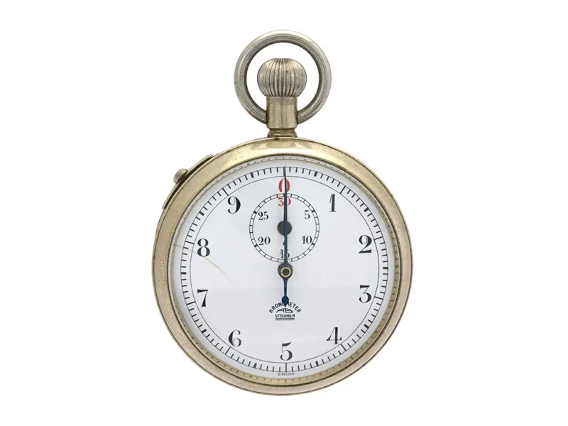 Kronometer Stockholm 50mm White metal