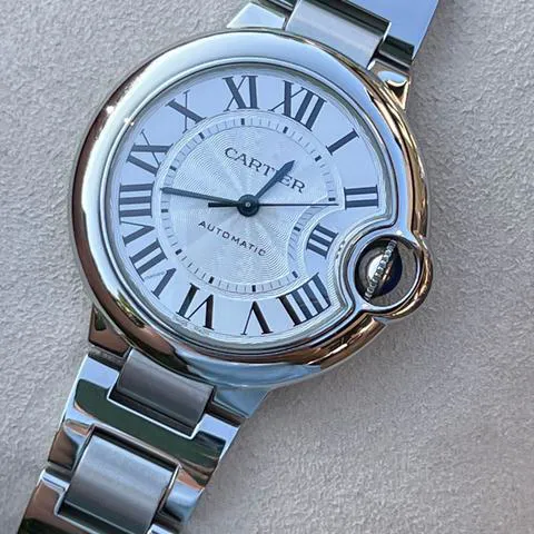 Cartier Ballon Bleu 3489 33mm Stainless steel Silver