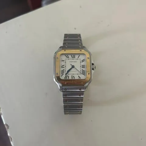 Cartier Santos W2SA0016 Yellow gold and Stainless steel Silver