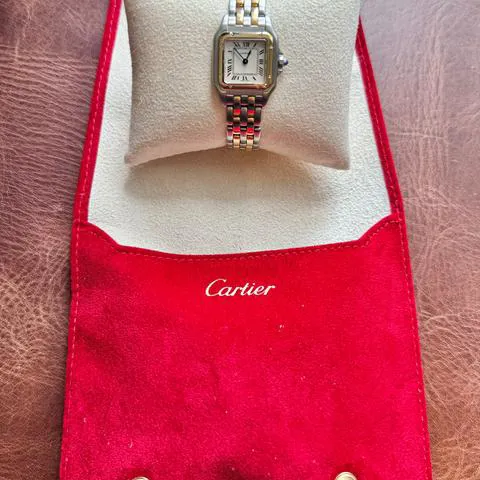 Cartier Panthère 166921 22mm Yellow gold and Stainless steel White 8